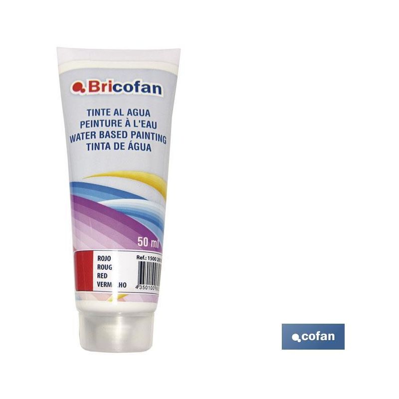 Tinte al agua negro 50ml