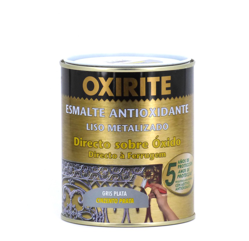 Pintura antioxidante liso metalizado 750 ml Oxirite  Cobre - XYLAZEL