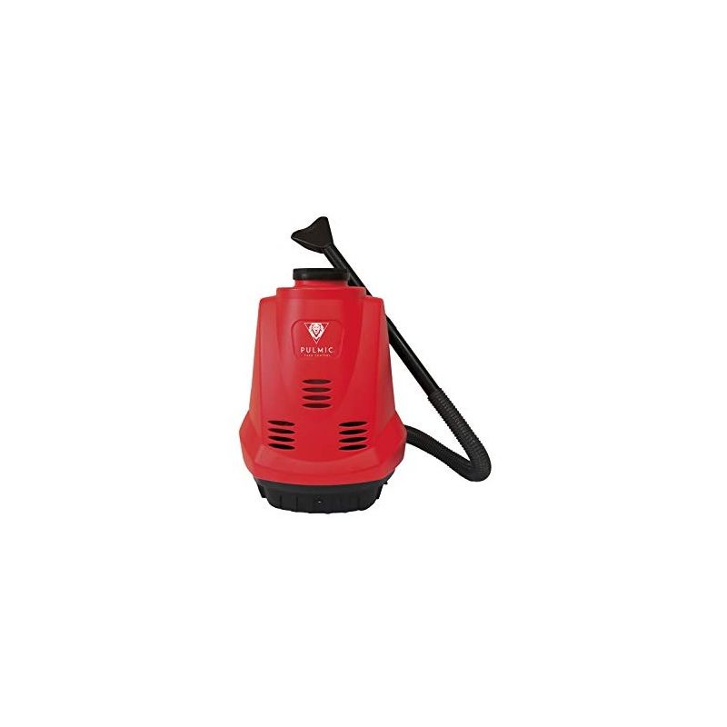 Pulmic Dragon 7 Power Espolvoreador a batería de Espalda, 7 kg, Rojo y Negro