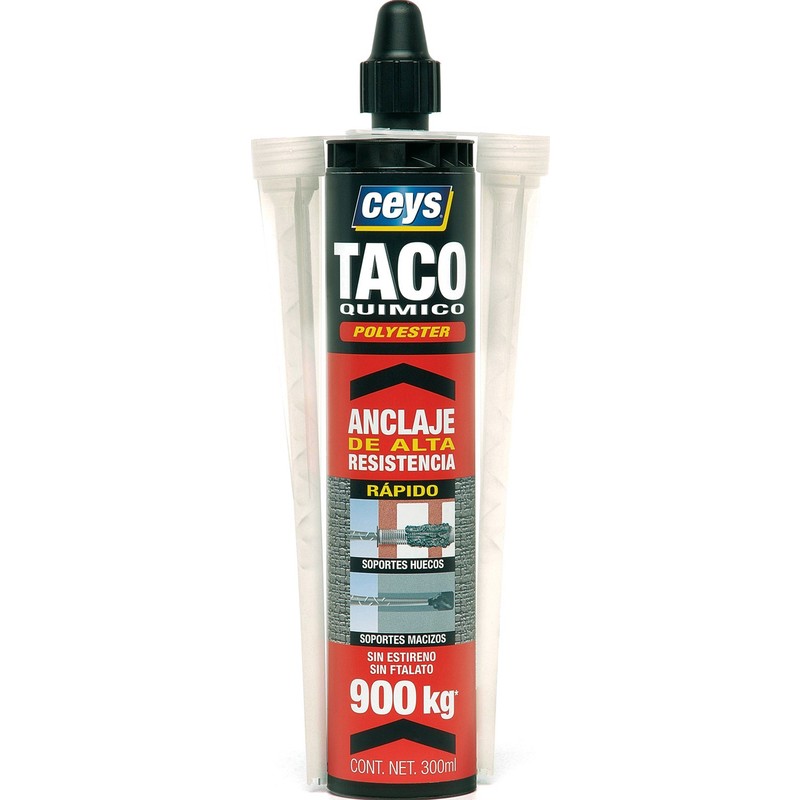 Taco Quimico Poliester 300 Ml - CEYS - 901610