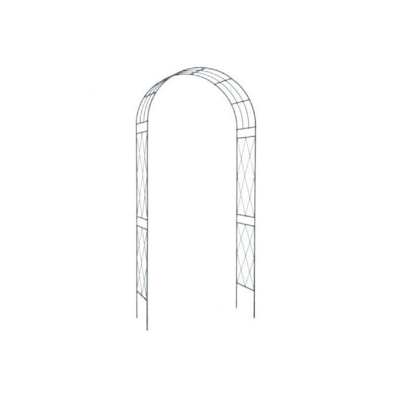 Arco decorativo de acero para jardín - VERDEMAX