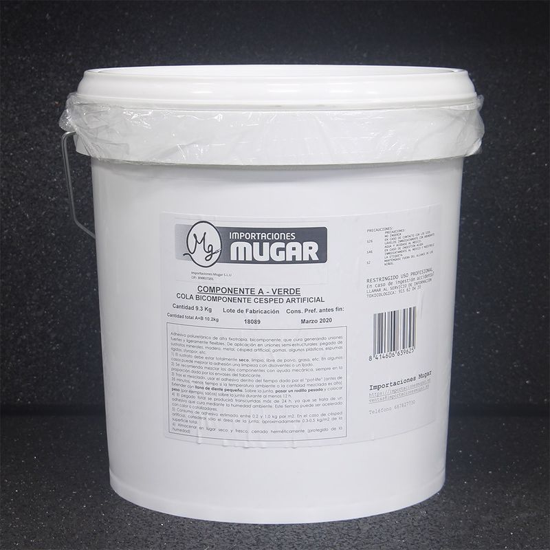 Pegamento Poliuretano 2 componentes 10,2kgs - Mugar