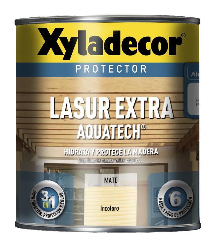 Protector Xyladecor Lasur Extra Aquatech INCOLORO 2,5 L