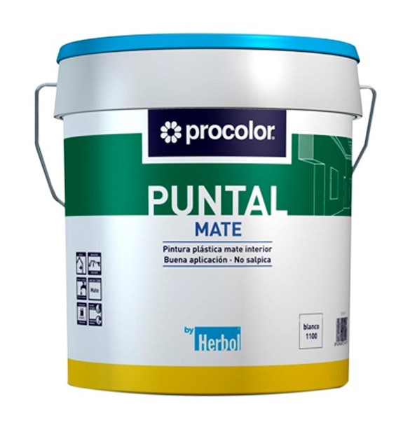 Pintura Plastica Mate Puntal - PROCOLOR - 5215675 - 20 KG
