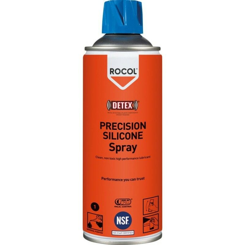 Rocol De Silicona En Spray 400 Ml De Precisión De Silicona (Por 12)