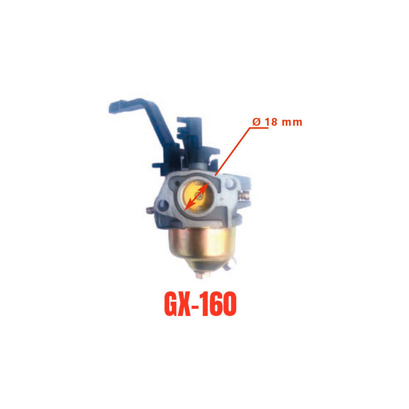 Carburador adaptable a motor generador Honda GX160