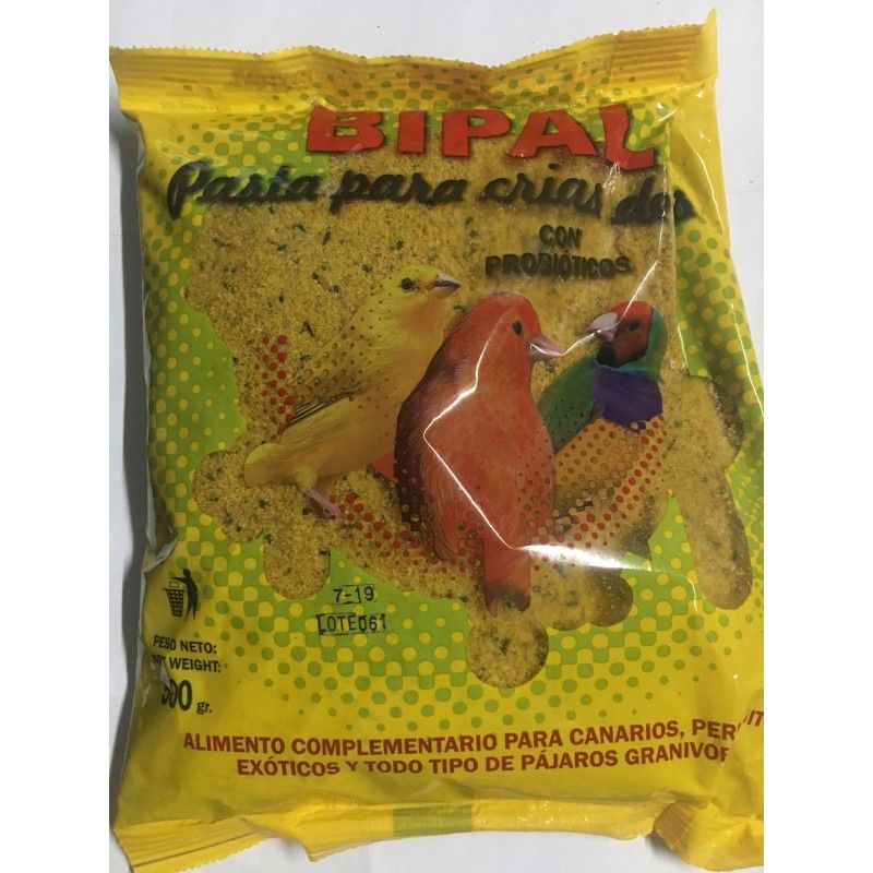 Tegan Bipal - Pasta de cria amarilla con probióticos BIPAL 500 gr