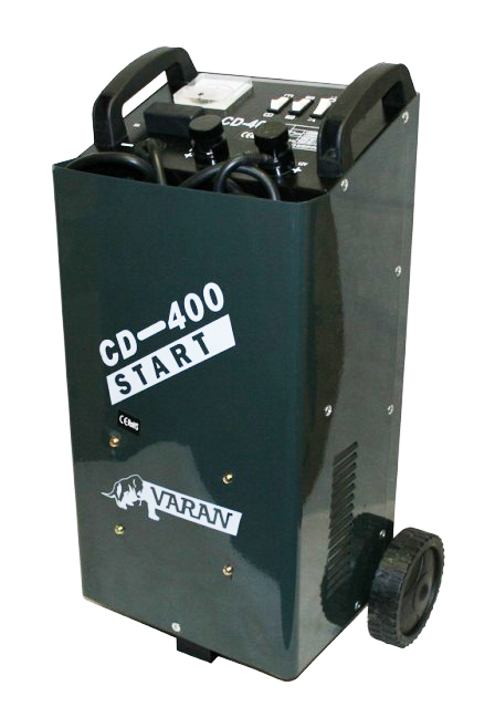Varan Motors - var-cd-400 CARGADOR - ARRANCADOR DE BATERIAS DE COCHE 12 Y 24V - 20~700Ah
