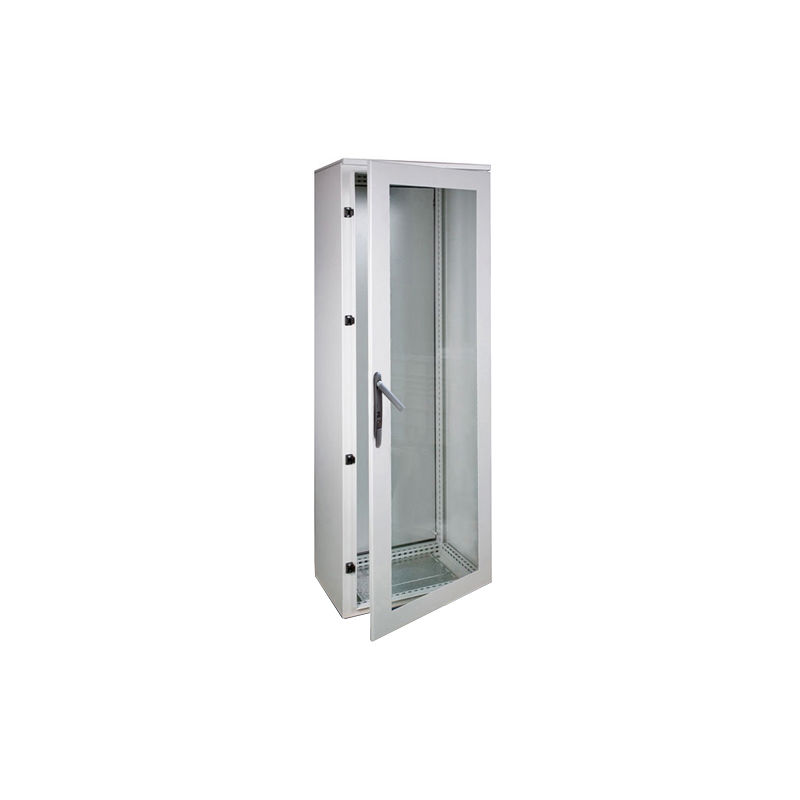 IDE - Armario combinable 2000x800x400mm puerta transparente sin pl ENL2008040PT/SP