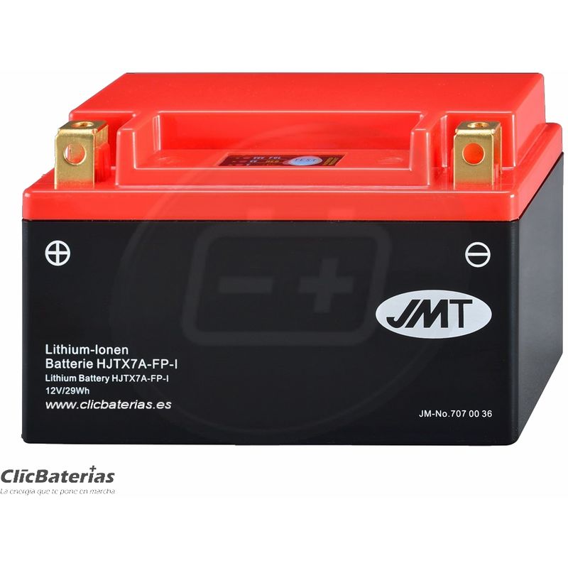 Batería HJTX7A-FP para moto JMT LITIO