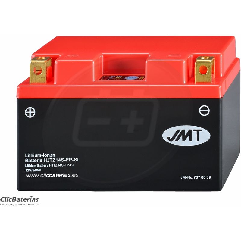 Batería HJTZ14S-FP para moto LITIO - JMT
