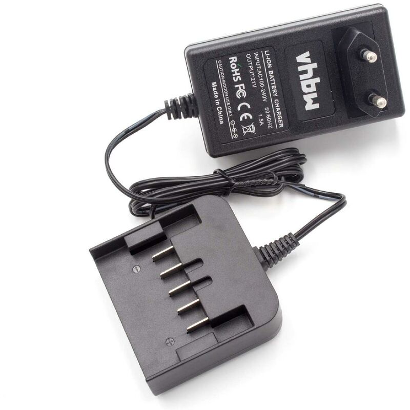 Cargador 220V, cable de carga para herramientas compatible con Collomix PRO HT, Xo 10 NC - Vhbw