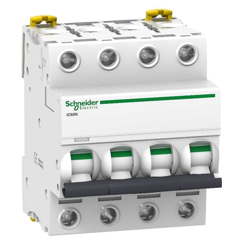Schneider Electric - Automatico Magnetotermico SCHNEIDER A9F79406 III+N 6 Amps. Curva C