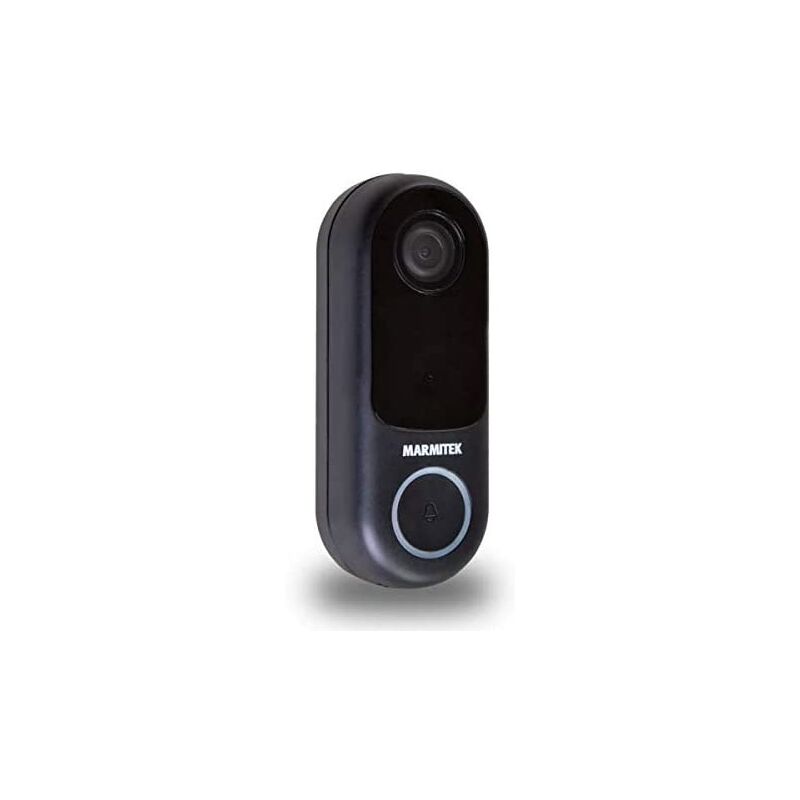 Marmitek 8501 Puerta con cámara – WiFi – Detector de Movimiento – Interfono – Funciona con Timbre negociado – Visión Nocturna