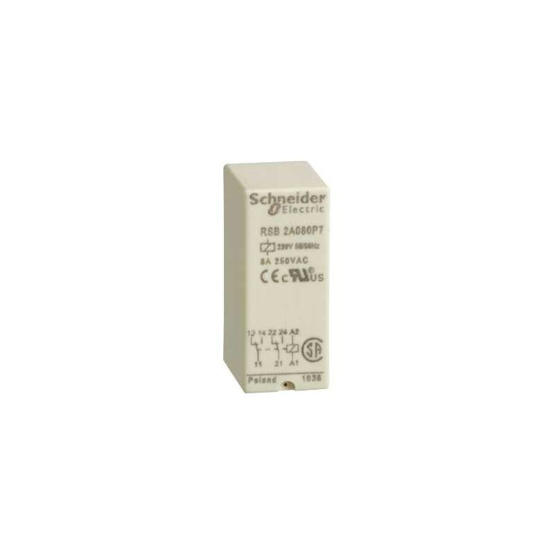 Schneider - RELE ENCHUF.2NANC 8A 230VAC