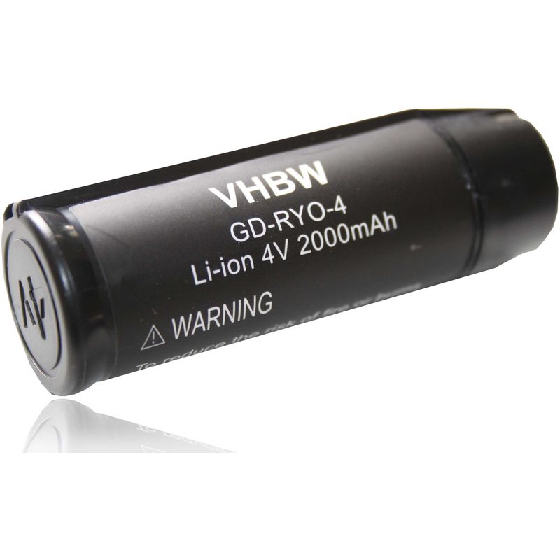 Batería recargable compatible con Ryobi RGS410, RLP416, AP4001, AP4302, AP4700, CSD42l, HP53LK herramientas eléctricas (2000 mAh, Li-Ion, 4 V) - Vhbw