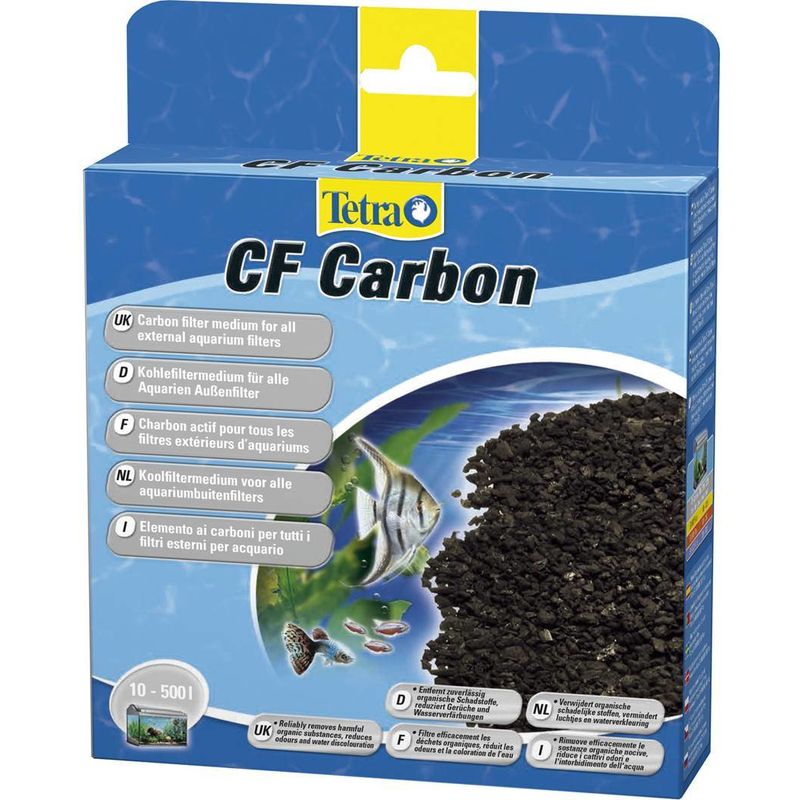 CF 600/700/1200 Filtro de carbón activo para todos los filtros exteriores de acuarios - TETRA
