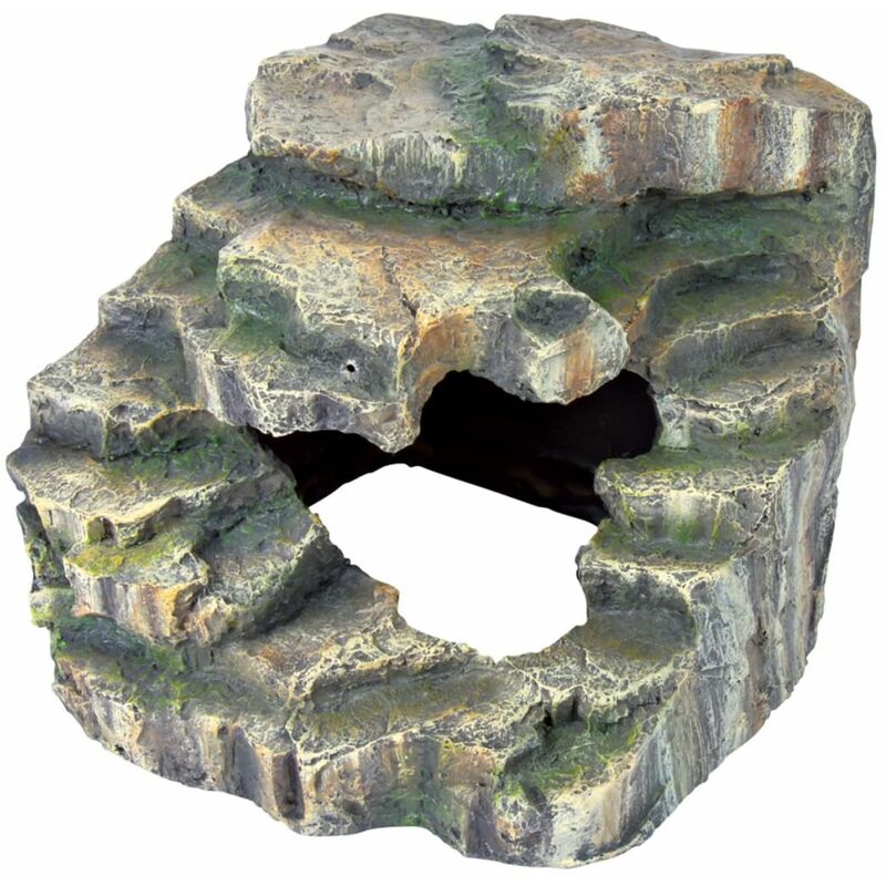 Roca esquinera 19x17x17 cm resina de poliéster 76195 - Trixie