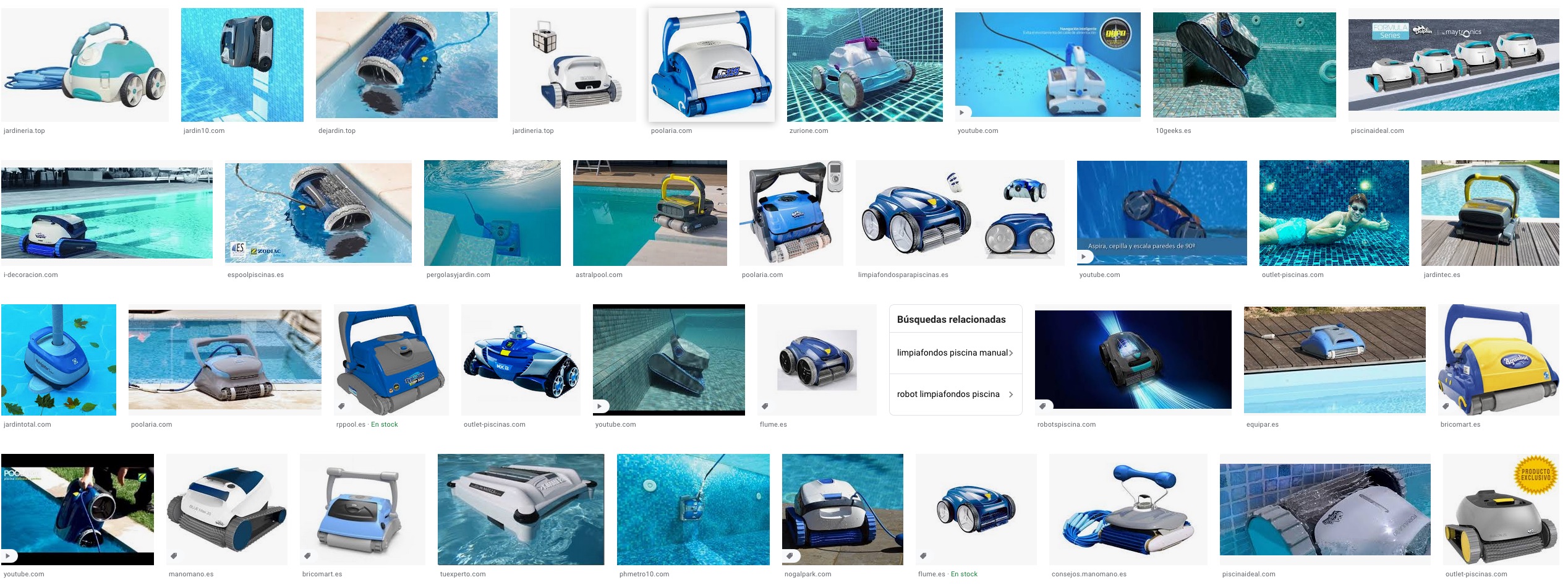 Los mejores robots de piscina