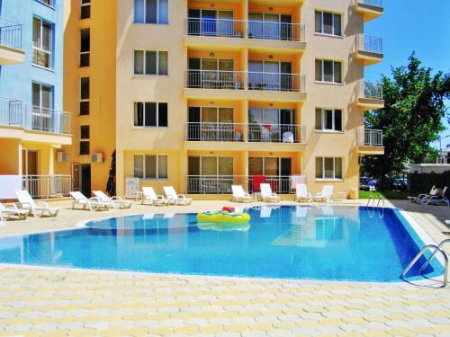 Ofertas en Apartment with one bedroom in Slantchev Briag with wonderful city view shared pool balcony 600 m from the beach (Apartamento), Sunny Beach (Bulgaria)