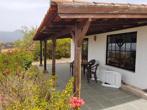 Ofertas en House with 2 bedrooms in Los Llanos with wonderful sea view and furnished garden 9 km from the beach (Casa o chalet), Los Llanos de Aridane (España)