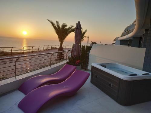 Ofertas en Infinity Alicante Sea View with private jacuzzi & self check in (Apartamento), Arenales del Sol (España)
