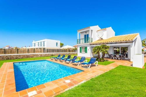Ofertas en Cala'N Blanes Villa Sleeps 7 Pool Air Con WiFi (Villa), Cala en Blanes (España)