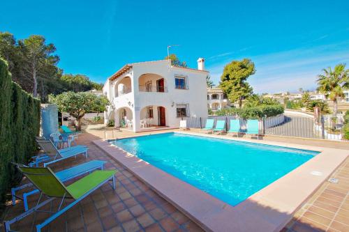 Ofertas en el La Boniquessa-6 - sea view villa with private pool in Benissa (Villa) (España)