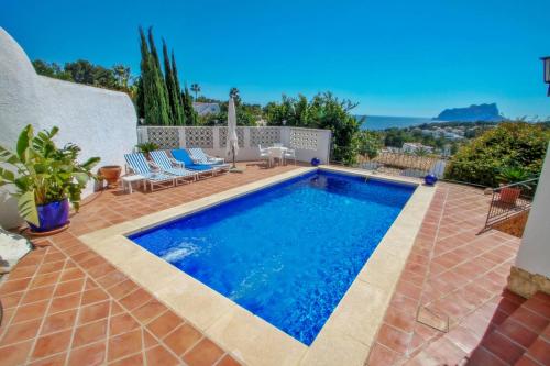 Ofertas en el Argentario-4 - sea view villa with private pool in Benissa (Villa) (España)
