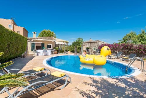 Ofertas en el Finca Son Macia, amplia piscina, jardines en Selva, cerca de playas (Villa) (España)