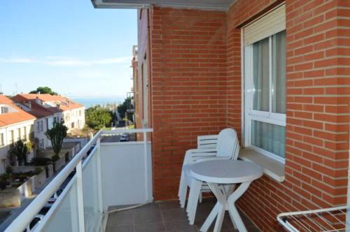 Ofertas en Apartment with 2 bedrooms in Sant Carles de la Rapita with wonderful sea view shared pool balcony 700 m from the beach (Apartamento), Sant Carles de la Ràpita (España)