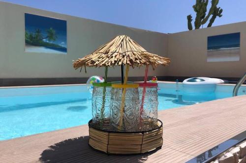 Ofertas en Atico con piscina privada a 100m del mar (Apartamento), Vera (España)