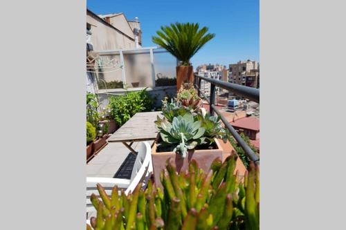Ofertas en Ático romántico, céntrico y soleado, con terraza (Apartamento), Barcelona (España)