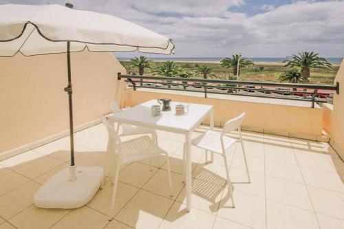 Ofertas en terrazza e vista sull'oceano, Wi-Fi, piano 3, piscina sullo stesso piano (Apartamento), Morro del Jable (España)
