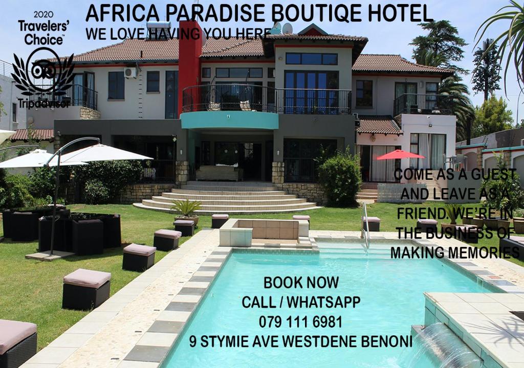 Hotel Africa Paradise - OR Tambo Airport Boutique Hotel