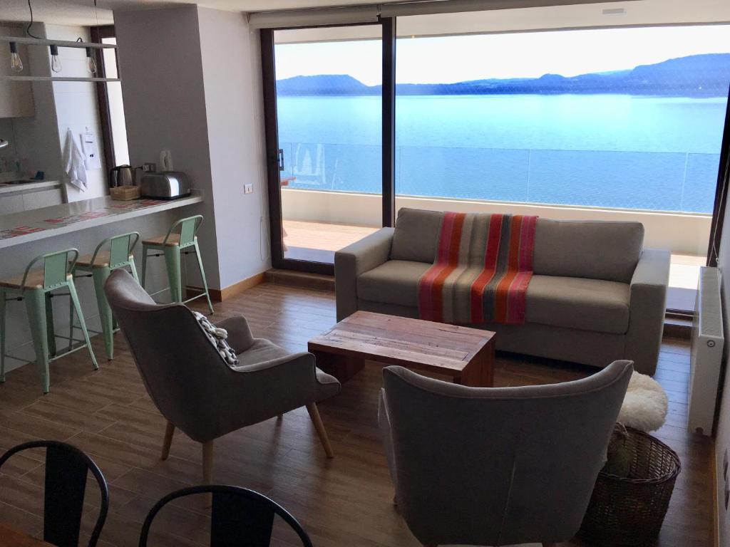 Apartamento Depto. orilla de lago Villarrica