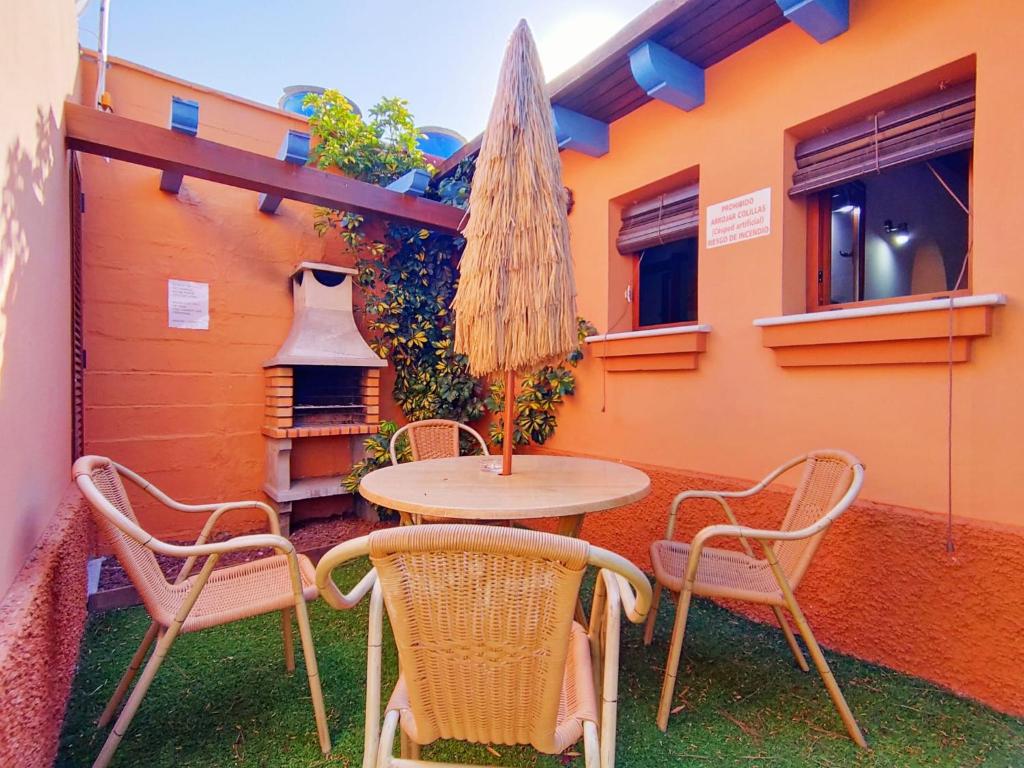 Apartamento Estudio 11 con jardín, Wifi y piscina en Playa El Palmar