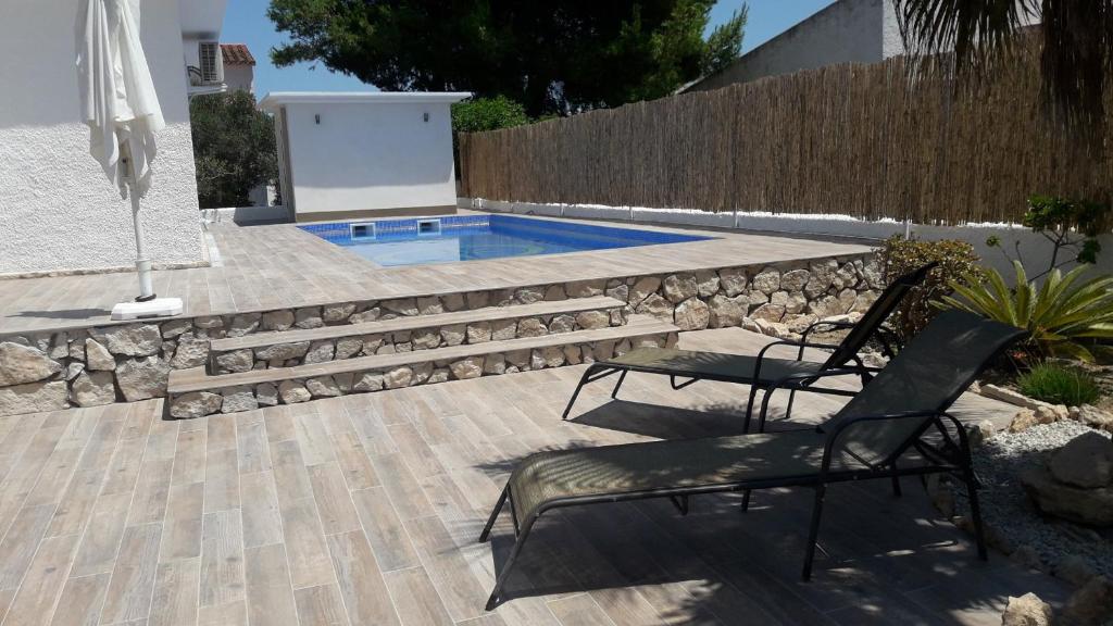 Casas y chalets Riumar 'Alsa', 350m to beach, private pool, On-Site-Service, dog beach
