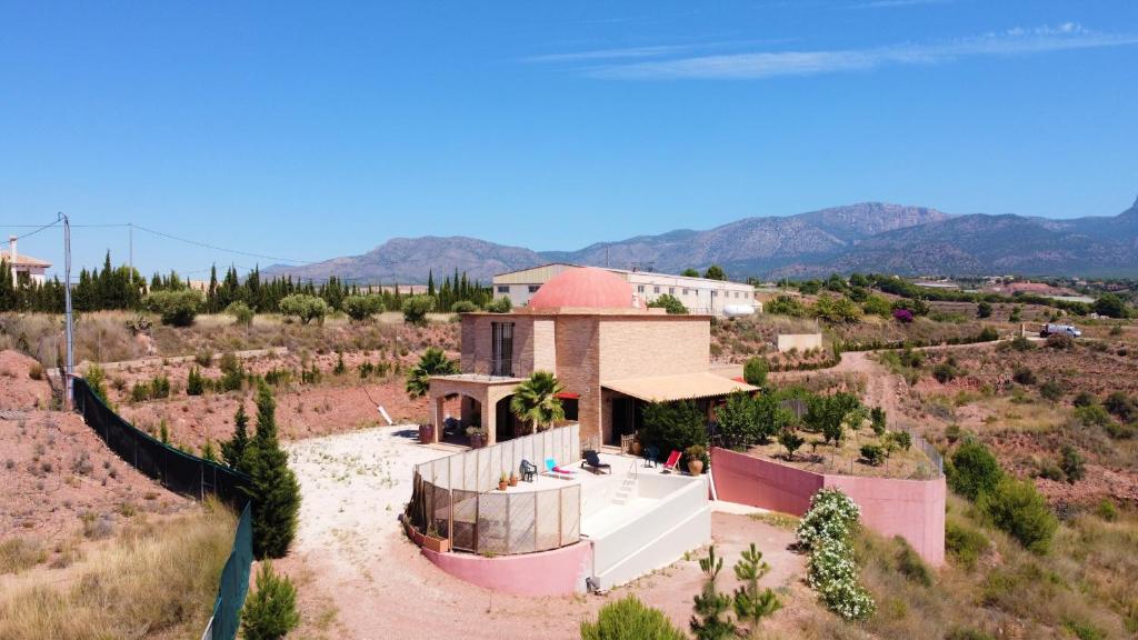 Villa Casa con piscina privada y vista panorámica en Aledo, Costa Cálida, Región de Murcia