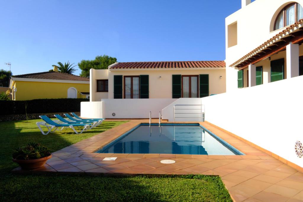 Villa Villa with 4 bedrooms in Ciutadella de Menorca with private pool enclosed garden and WiFi 300 m from the beach