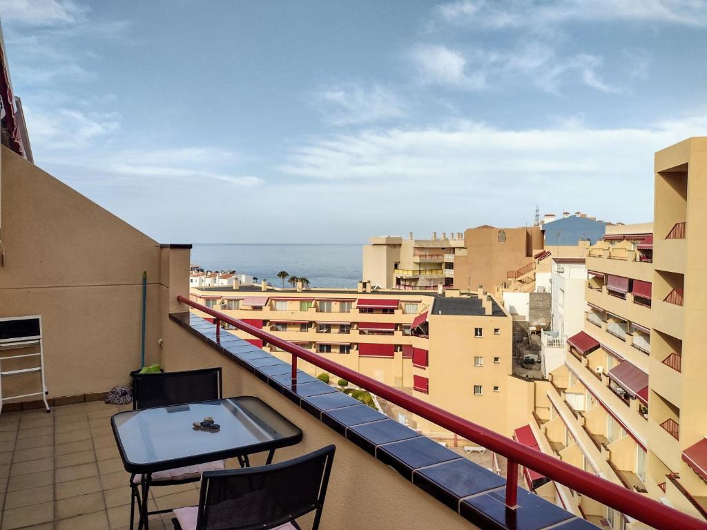 Apartamento Bonito ático con vista al mar, Puerto de Santiago, Tenerife, Canarias