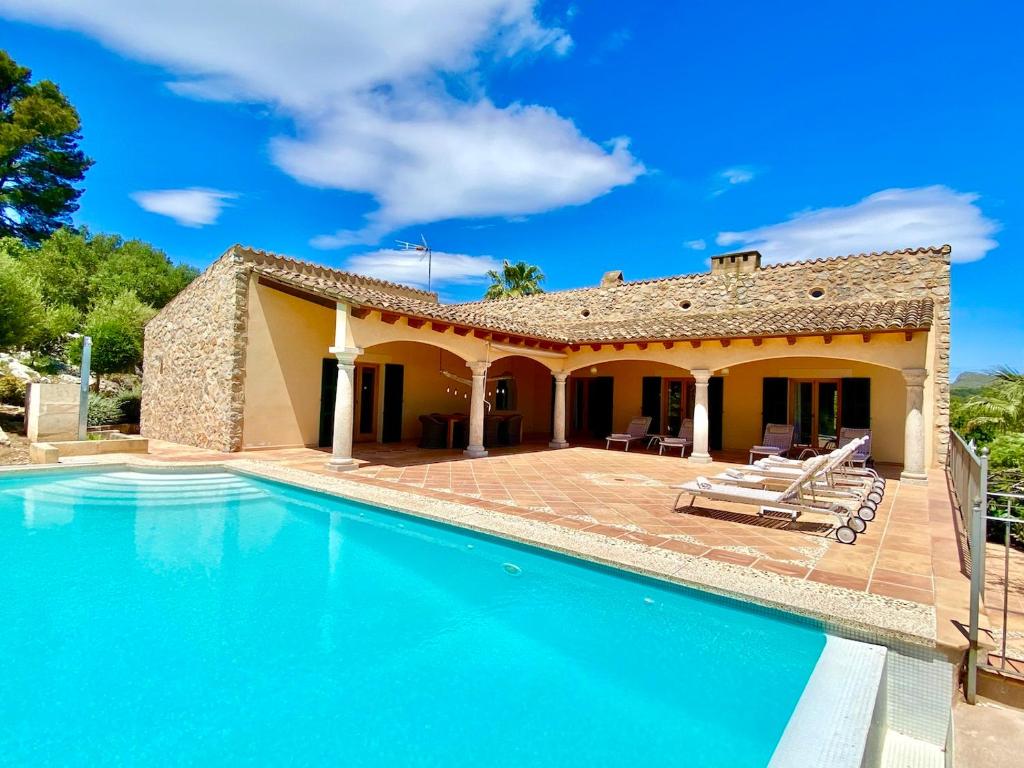 Villa Stilvolle und elegante Finca mit Salzwasser Pool * BBQ * Aussicht * Mallorca