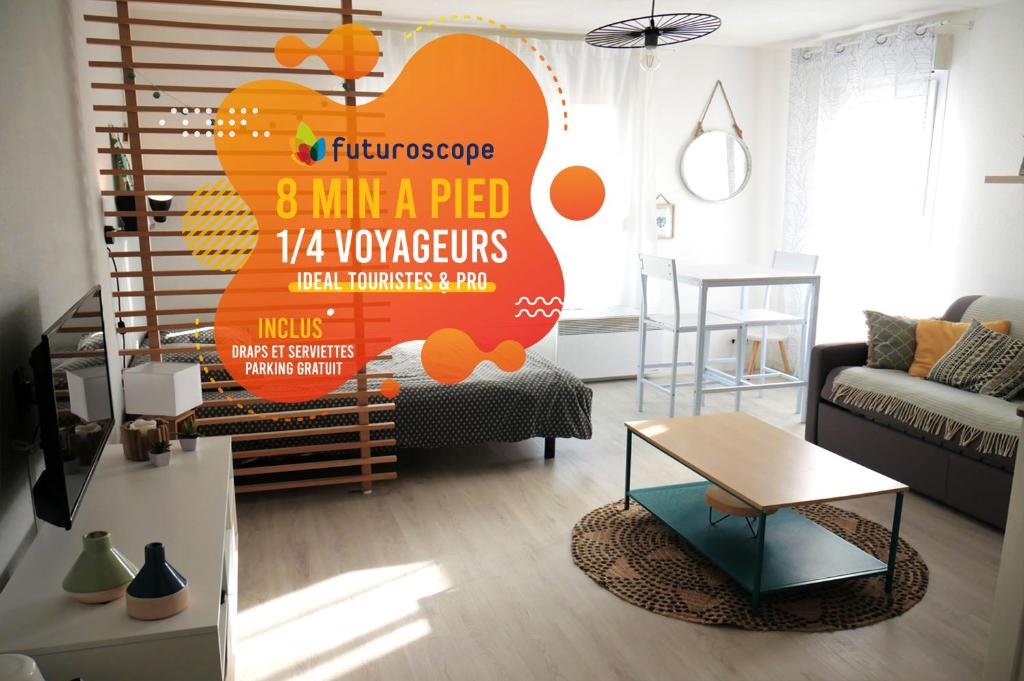 Apartamento Appart Hotel Futuroscope 2 - Poitiers