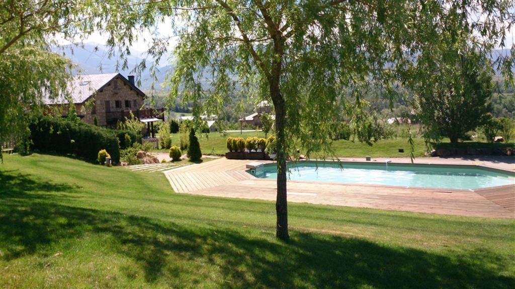 Chalet de montaña Casa con encanto, jardín, vistas y piscina