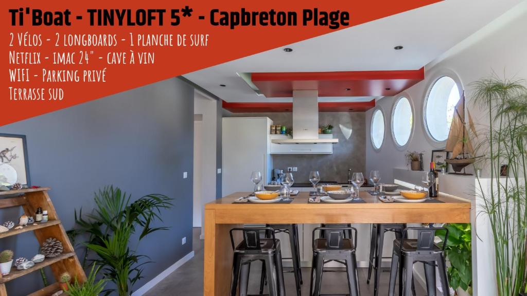 Apartamento Ti'Boat - TinyLoft Capbreton