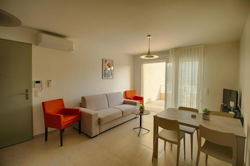 Apartamento Marine de Sant'Ambroggio - Appartement moderne vue mer - F2 A MARINA 8
