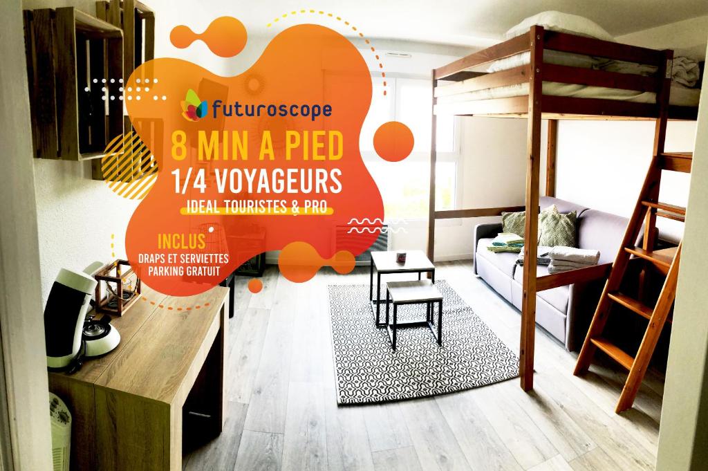 Apartamentos Appart Hôtel Futuroscope - Poitiers