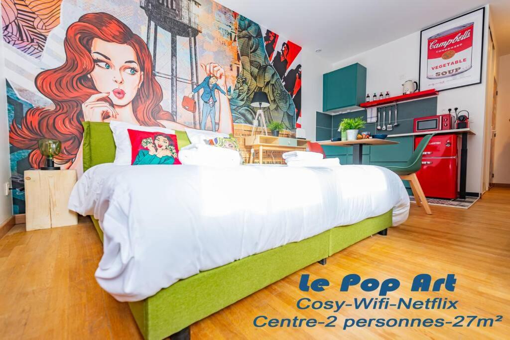 Apartamento Le Pop Art - Topbnb Dijon