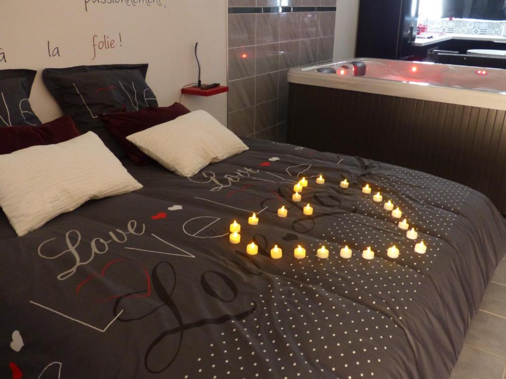 Apartamento Nuit romantique avec Jacuzzi SPA privatif