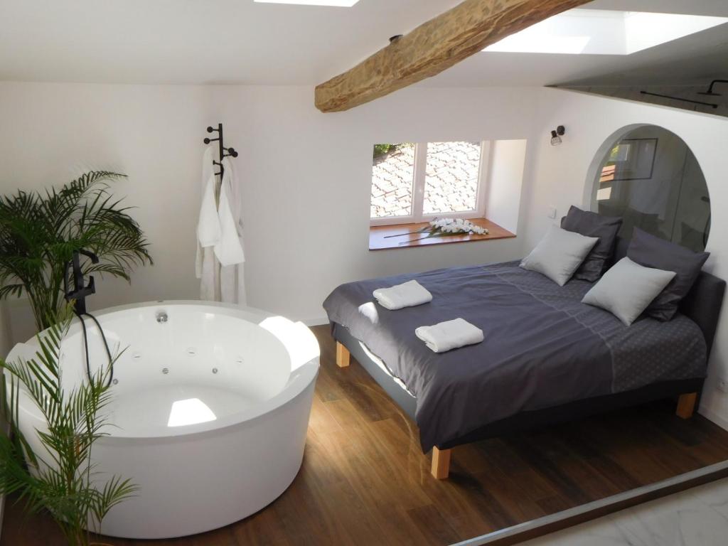 Apartamento Paradise Love In Provence - le loft étoilé - spa privatif